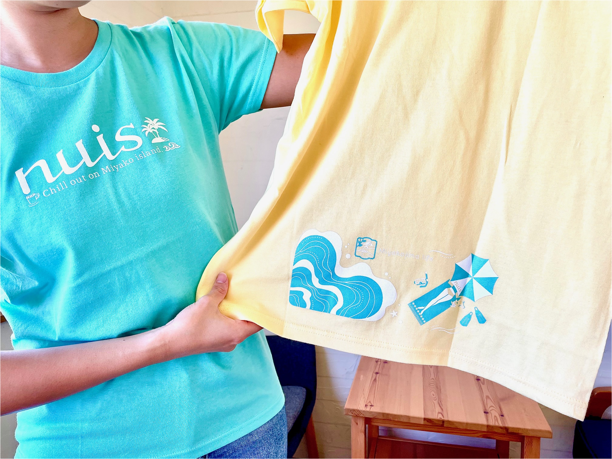 【送料込】nuis オリジナルTシャツ(サイズ WS / WM / WL)